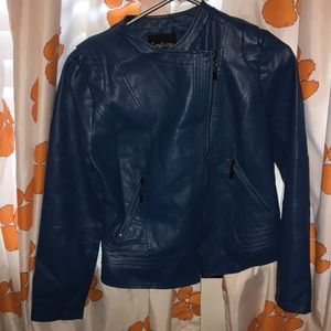Women’s chouyatou leather jacket